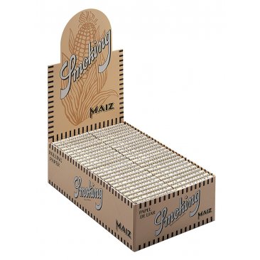 Smoking Maiz Medium Papers, 1 ¼ Format, gefertigt aus Mais, 1 Box (50 Heftchen) = 1 VE