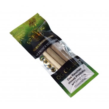 GOLD PALMS Prince Size Blunt Rolls, 2 Stück pro Packung, 1 VE = 1 Packung