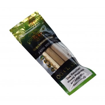 GOLD PALMS King Size Blunt Rolls, 2 Stück pro Packung, 1 VE = 1 Packung