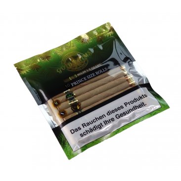 GOLD PALMS Prince Size Blunt Rolls, 10 Stück pro Packung, 1 VE = 1 Packung